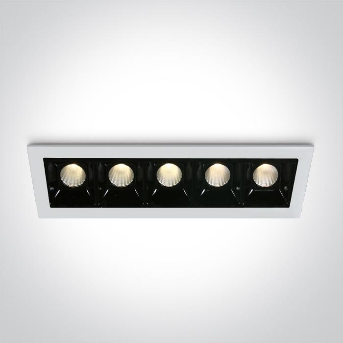 WHITE LED 5x2W WW 30deg IP20 700mA DIMMABLE.