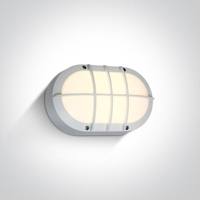 WHITE LED WALL LIGHT 10W WW IP54 230V.
