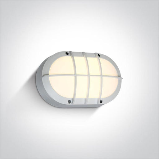 WHITE LED WALL LIGHT 10W WW IP54 230V.