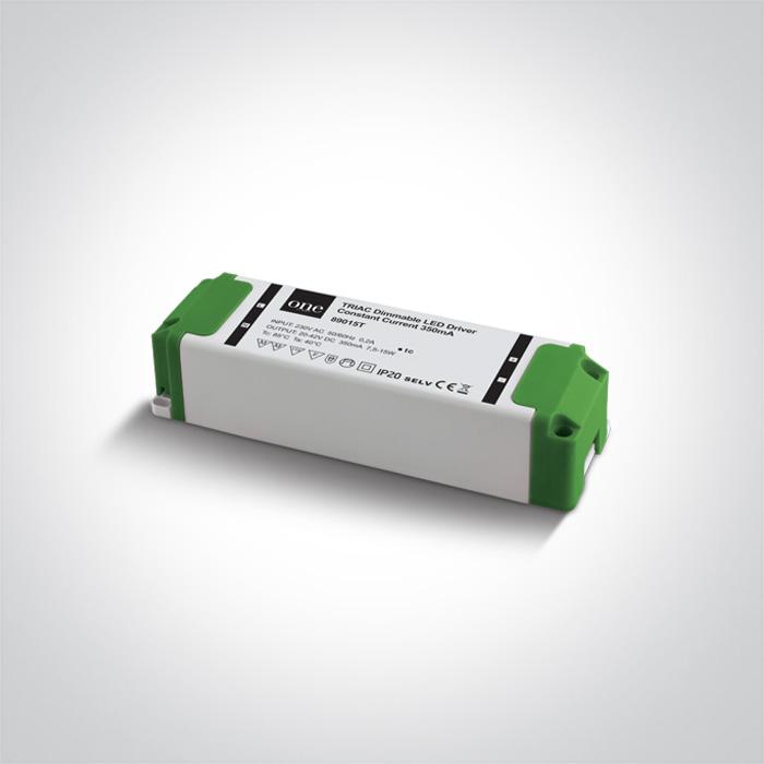LED DIMMABLE DRIVER 350mA 7-15W INPUT 230V.