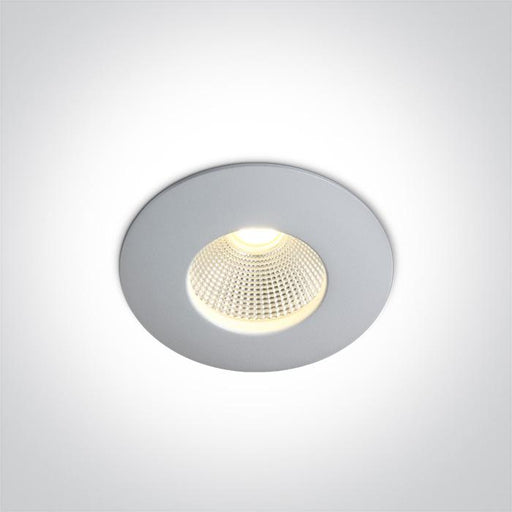 WHITE COB LED 7W WW 700mA 40deg IP65 DARK LIGHT.