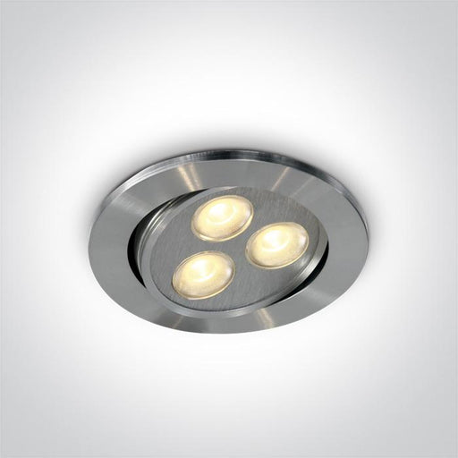 ALUMINIUM LED WW 3w 15d 350mA.