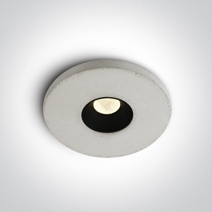 CEMENT LED 4,5W WW IP20 100-240V DARK LIGHT.