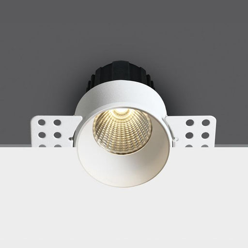 WHITE COB LED 12W WW 40deg 700mA 2-STEP TRIMLESS DARK LIGHT.