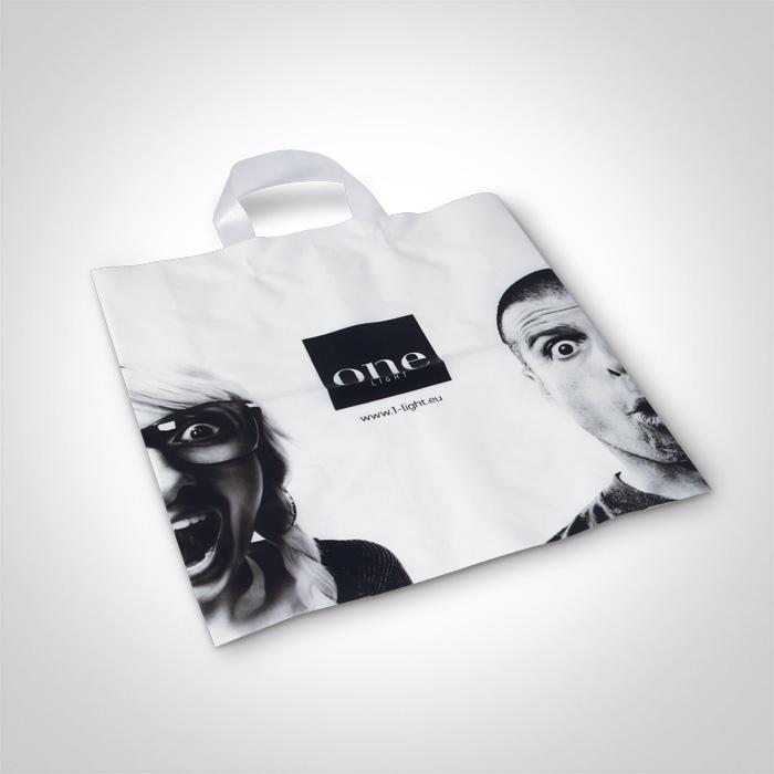ONE LIGHT PLASTIC BAG LARGE.