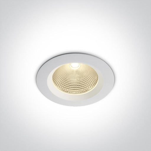 WHITE LED 10W WW IP20 60deg 230V.