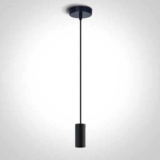 BLACK PENDANT 20W E27.