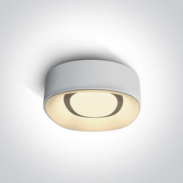 WHITE SQUARE PLAFO LED 35W WW IP20 230V.