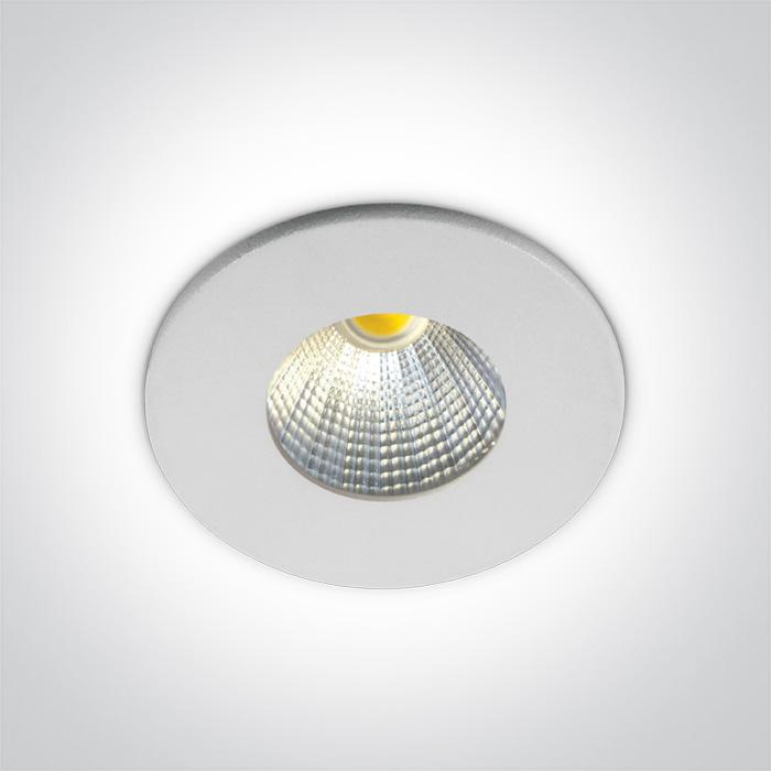 WHITE COB LED CW 1w/3w 350mA/700mA.