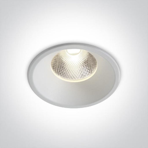 WHITE LED 12W 20deg CW IP20 230V DARK LIGHT.