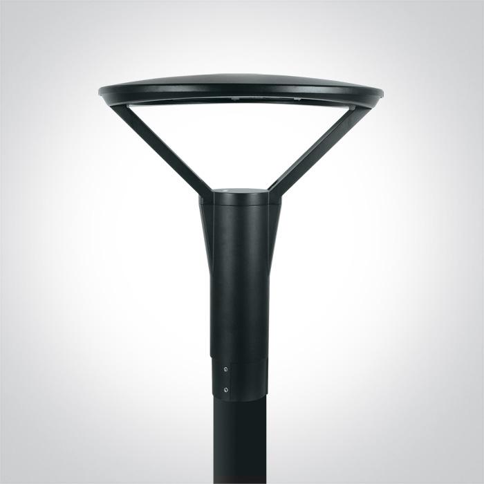 BLACK LED 75W CW IP66 100-240V.