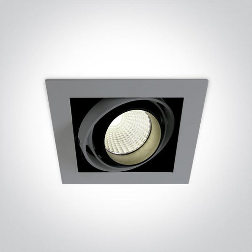 GREY COB LED 25w CW 100-240v.