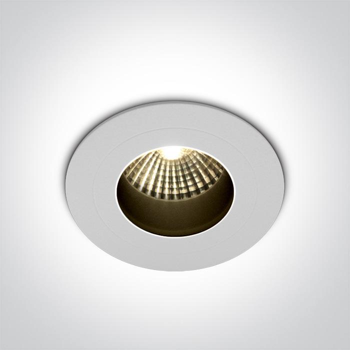WHITE COB LED 7W WW DARK LIGHT 36deg IP65 700mA.