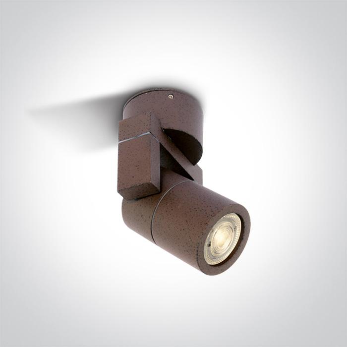 RUST BROWN 10w GU10 IP54.