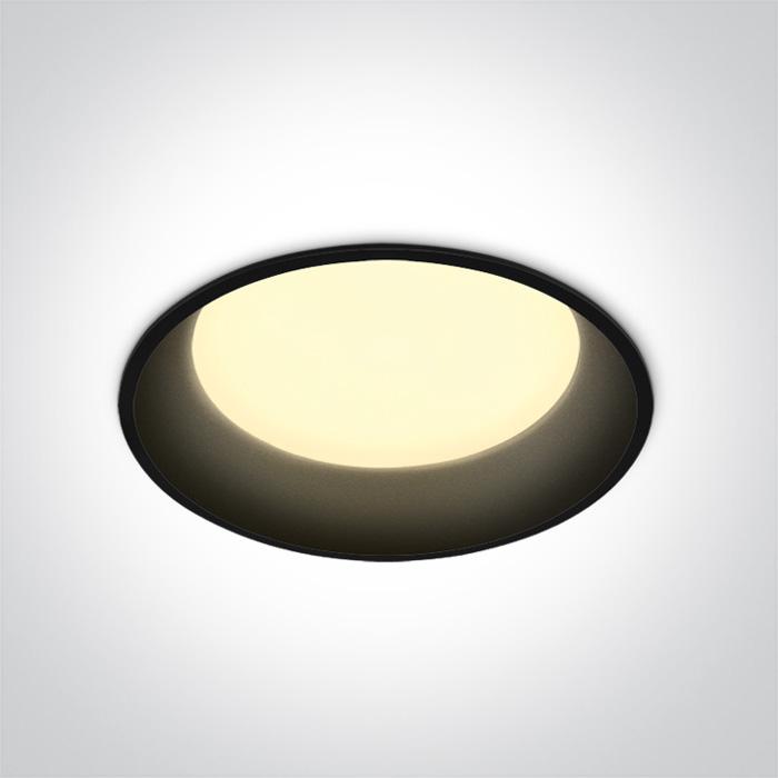 BLACK LED 22w WW IP20 230V 100deg DARK LIGHT.