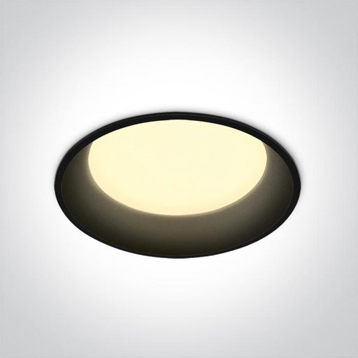 BLACK LED 22w WW IP20 230V 100deg DARK LIGHT.