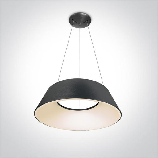 BRUSHED ANTHRACITE LED PENDANT 60W WW IP20 230V.