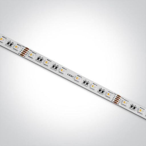 LED STRIP 24vDC RGB+W 19,2w/m 5m ROLL IP20.