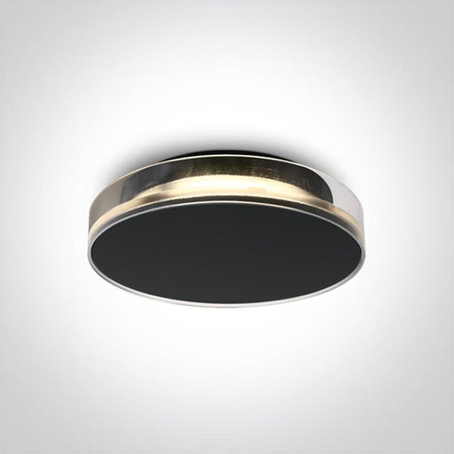 BLACK LED 12W WW IP65 230V DARK LIGHT.