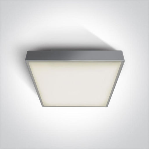 GREY LED PLAFO 30w WW IP65 230v.