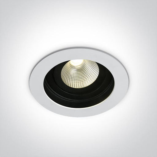 WHITE LED 12W WW IP20 700mA 40deg ADJUSTABLE SEMI DARK LIGHT.