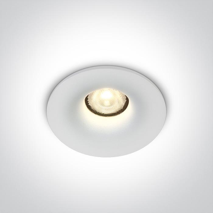 WHITE LED 7W WW 36deg IP65 700mA DARK LIGHT.