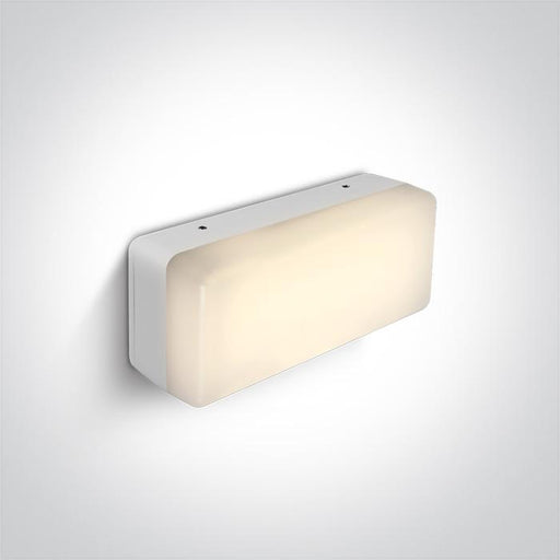 WHITE LED 9W WW IP54 230V.