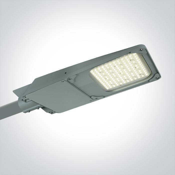 GREY LED STREET LIGHT 120W CW 140x80deg IP66 100-240V