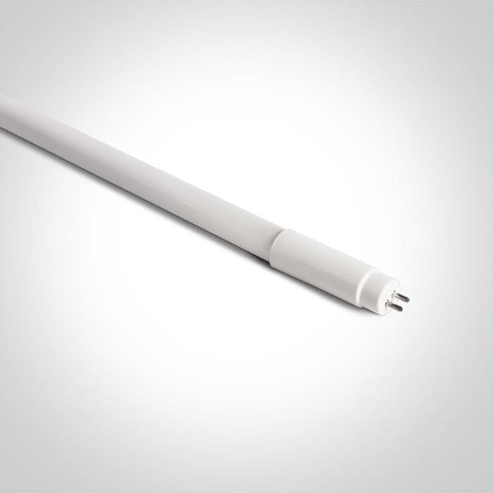 T5 LED GLASS TUBE 7w CW FROSTED 230v