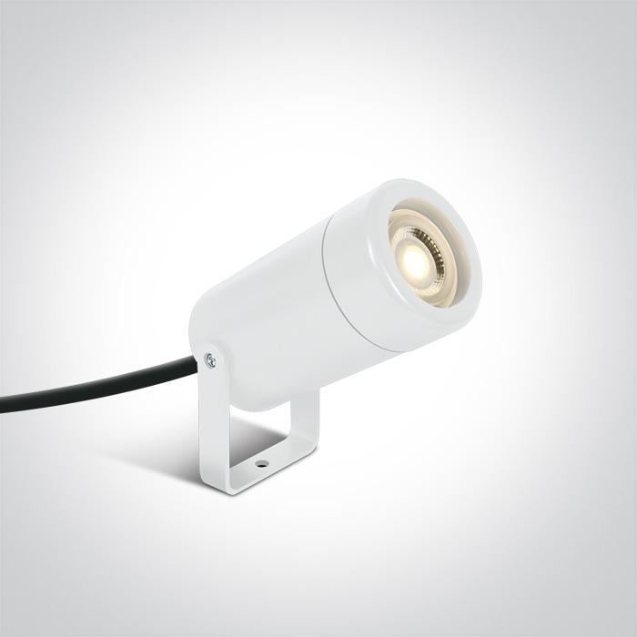 WHITE SPOT GU10 6W IP65 100-240V