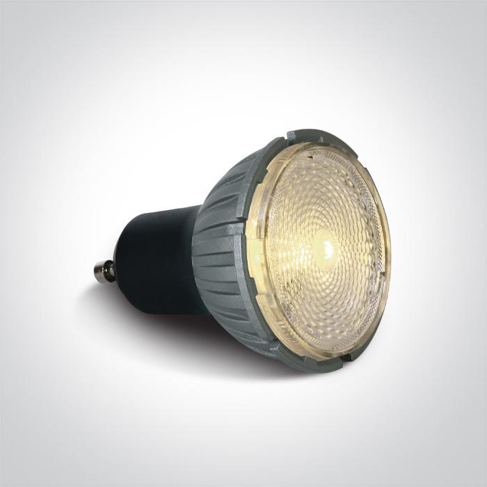 ZOOMABLE COB 7W WW GU10 24/36/60deg 230v TRIAC DIMMABLE