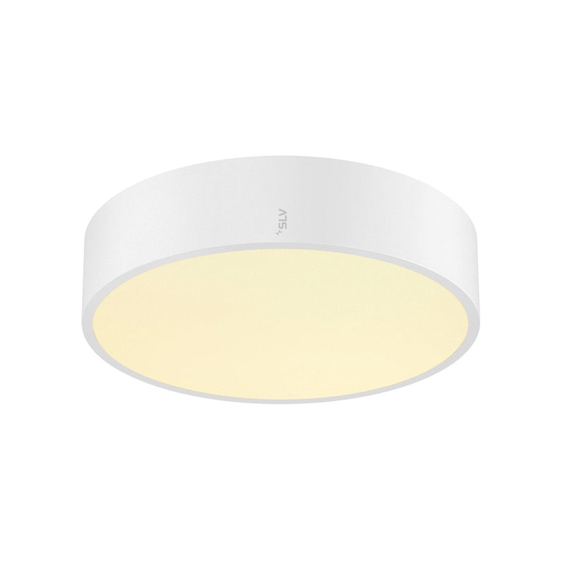 MEDO PRO 30, wall- and ceiling-mounted light, round, 3000/4000K, 10W, DALI, Touch, 70°, UGR<19, DC, white