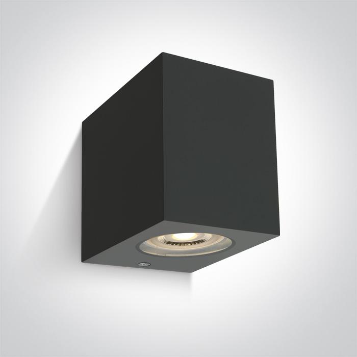 ANTHRACITE WALL LIGHT GU10 6W IP65