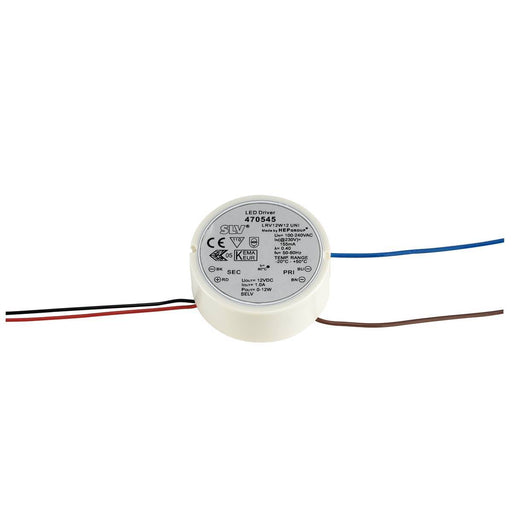 LED POWER SUPPLY for junction boxes, 12W, 12V.