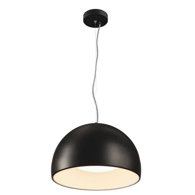 BELA 40 LED Pendant luminaire, black/white, 3000K, 1350lm