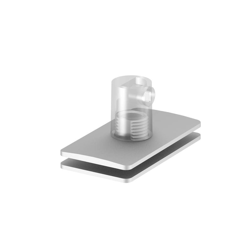 H-PROFILE strain relief/pendant feed-in, silver