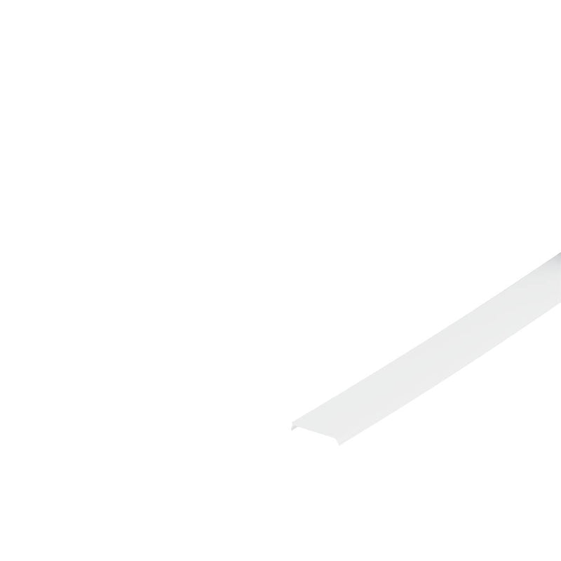 GLENOS acrylic cover, flat, for professional profile 2609-200, 2 m