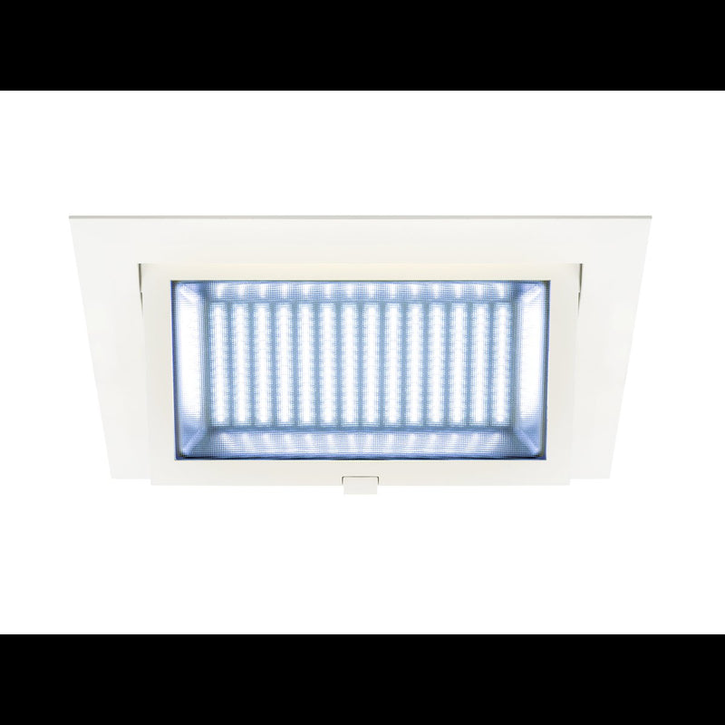 ALAMEA LED Recessed ceiling luminaire, white, 4000K, 45W