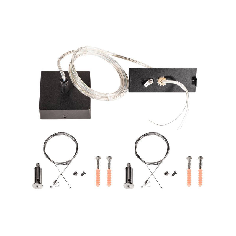 TEC KALU suspension set, black