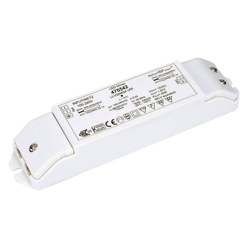 LED POWER SUPPLY 20W, 24V