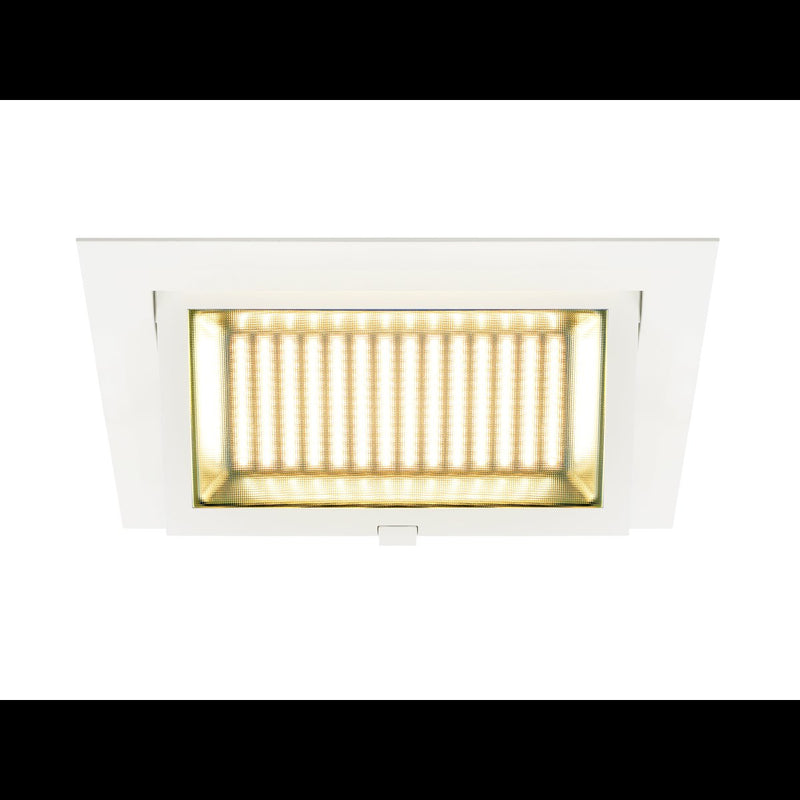 ALAMEA LED Recessed ceiling luminaire, white, 3000K, 45W