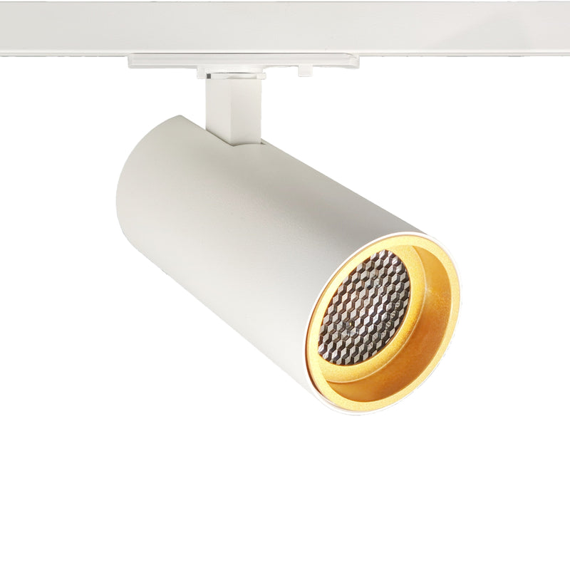 Tube White / Gold with Honeycomb