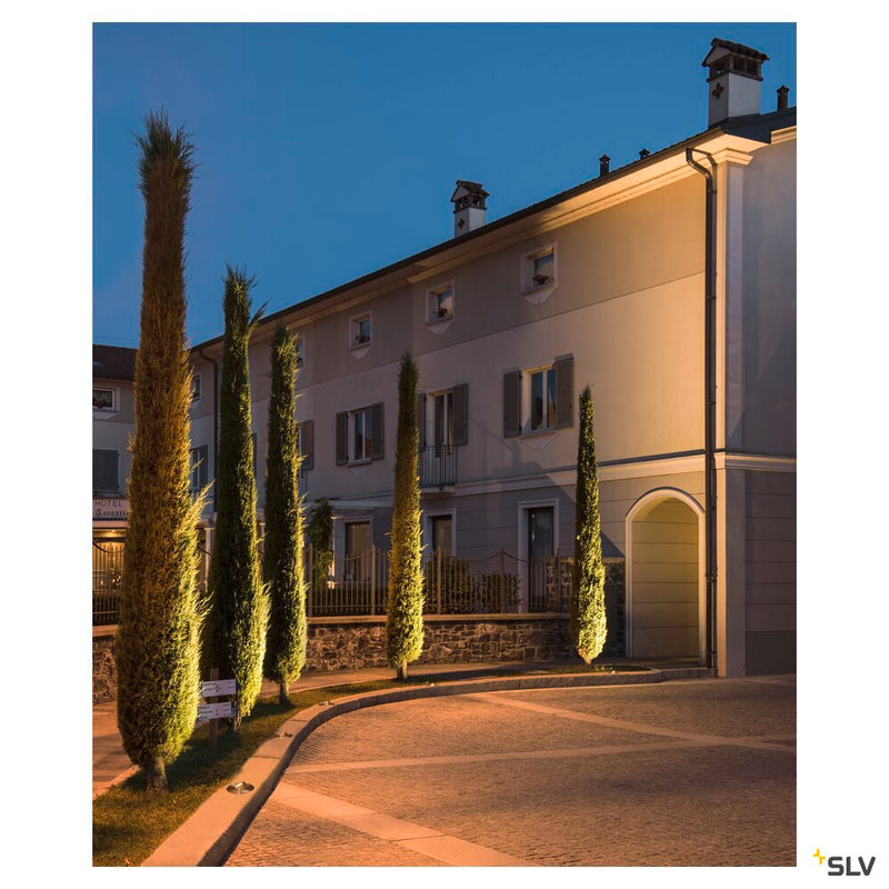 GIMBLE OUT, inground fitting, LED, 3000K, stainless steel 316, 36°, IP67