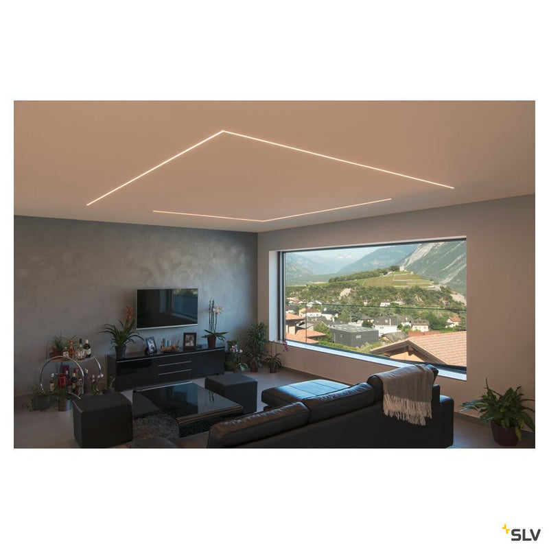 GRAZIA 20, recess mounted profile, LED, 3m, white