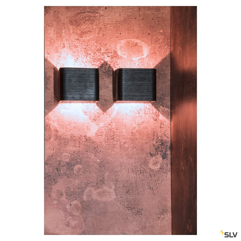 MANA, wall light, LED, 2000K-3000K Dim to Warm, white, W/H/D 9,6/8,5/8,8 cm