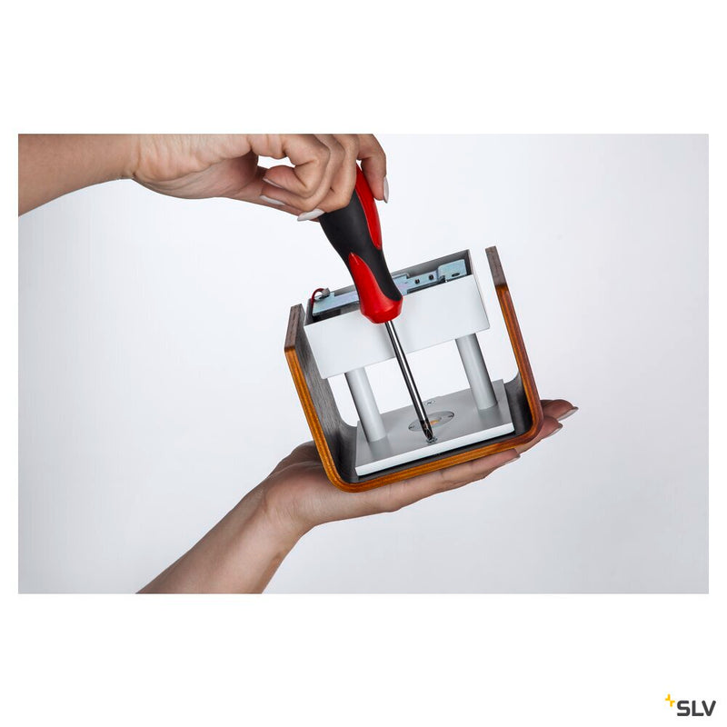 MANA, wall light, LED, 2000K-3000K Dim to Warm, white, W/H/D 9,6/8,5/8,8 cm