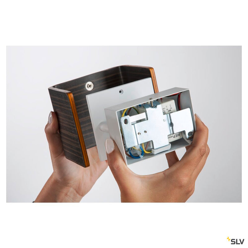 MANA, wall light, LED, 2000K-3000K Dim to Warm, white, W/H/D 9,6/8,5/8,8 cm