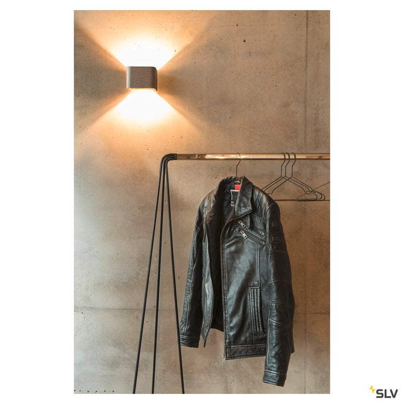 MANA, wall light, LED, 2000K-3000K Dim to Warm, white, W/H/D 9,6/8,5/8,8 cm