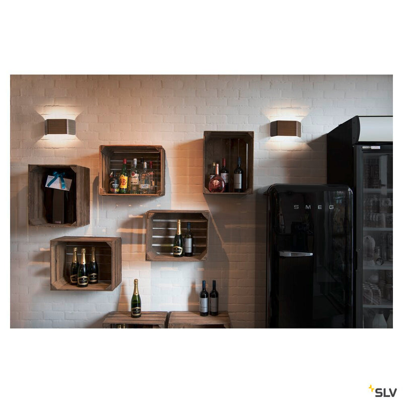 MANA, wall light, LED, 2000K-3000K Dim to Warm, white, W/H/D 20/7,9/6,6 cm