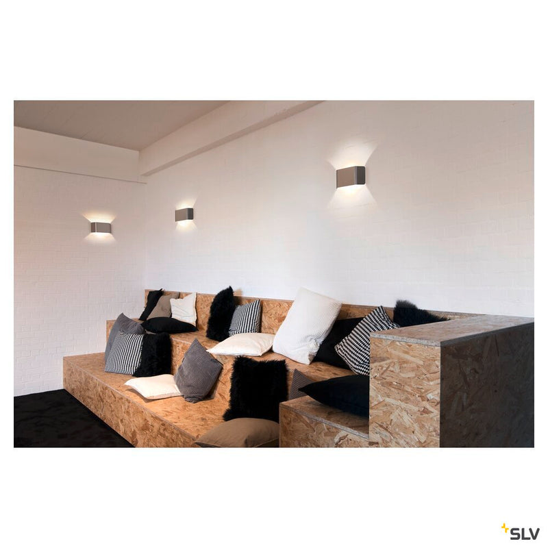 MANA, wall light, LED, 2000K-3000K Dim to Warm, white, W/H/D 20/7,9/6,6 cm